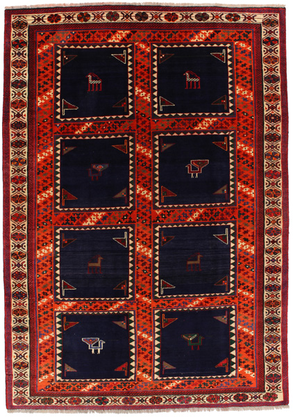 Bakhtiari Персийски връзван килим 280x196