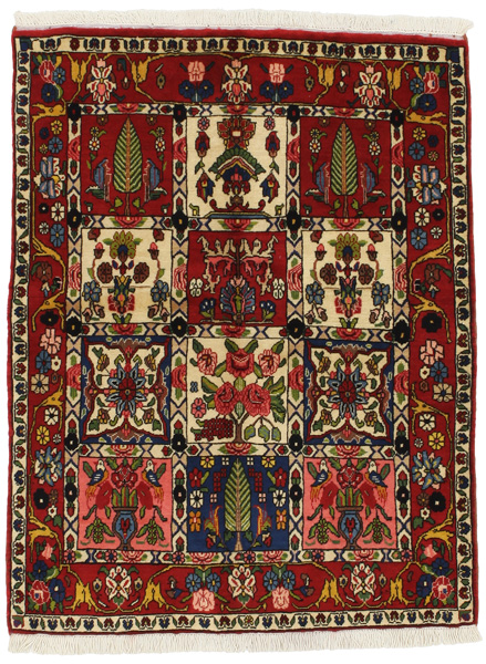 Bakhtiari Персийски връзван килим 138x108