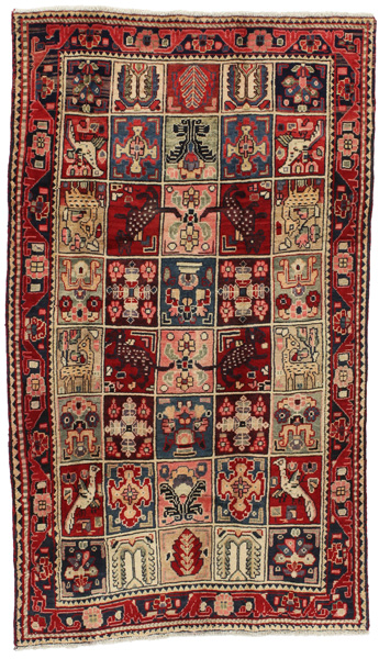 Bakhtiari - Garden Персийски връзван килим 225x129