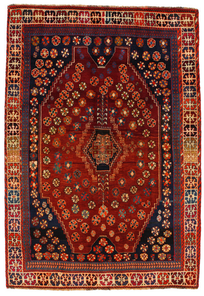 Qashqai - Shiraz Персийски връзван килим 284x196