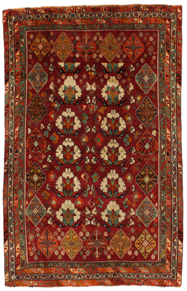 Qashqai - Shiraz Персийски връзван килим 240x153
