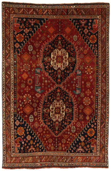 Qashqai - Shiraz Персийски връзван килим 303x197