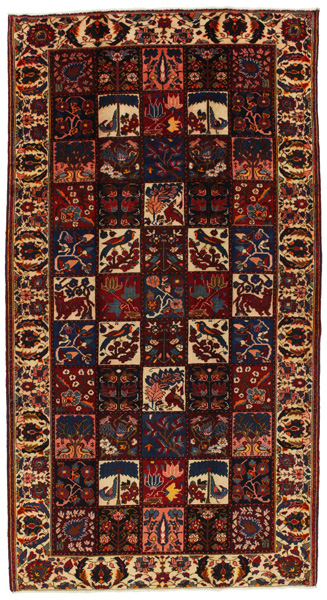 Bakhtiari Персийски връзван килим 292x157