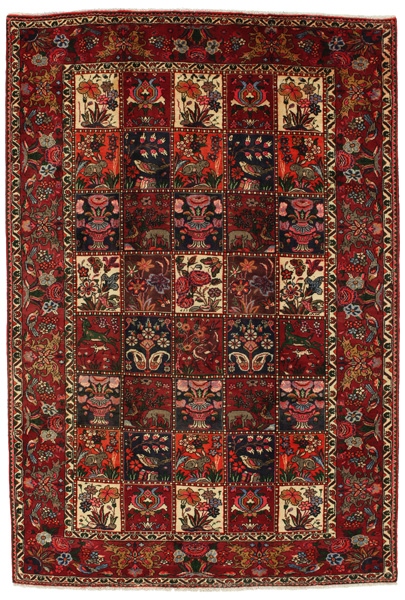 Bakhtiari - Garden Персийски връзван килим 296x202