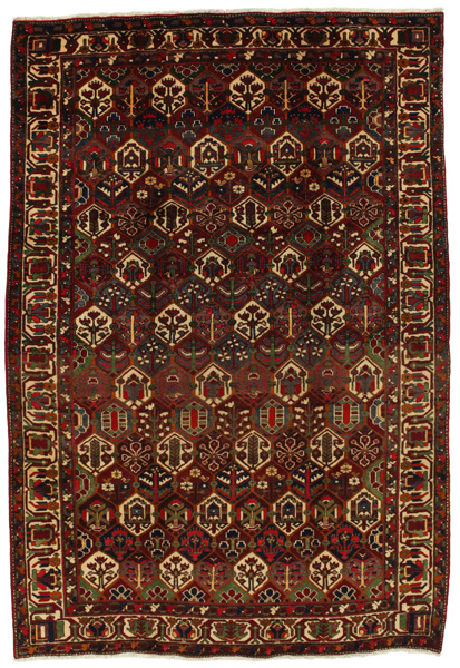 Bakhtiari Персийски връзван килим 312x212
