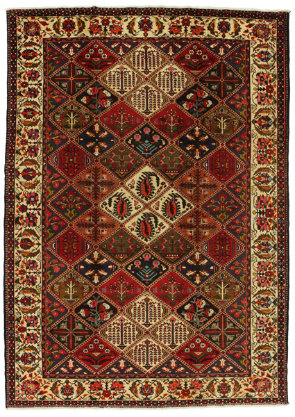 Bakhtiari - Garden Персийски връзван килим 302x216