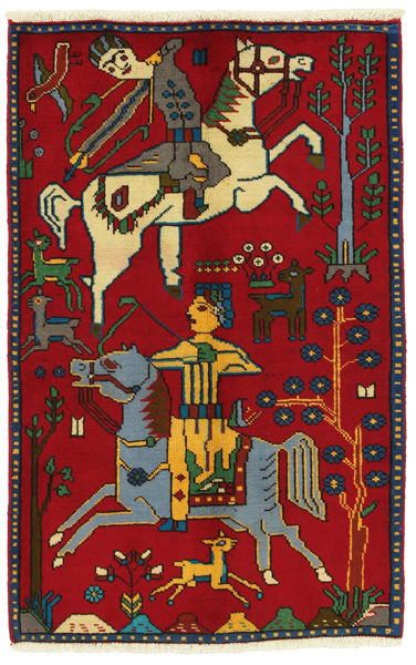 Bijar - Kurdi Персийски връзван килим 146x94