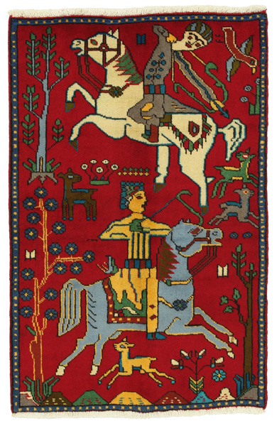 Bijar - Kurdi Персийски връзван килим 143x94