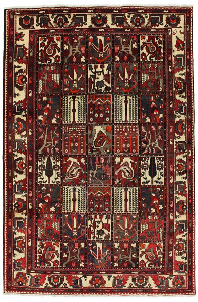 Bakhtiari - Garden Персийски връзван килим 313x207