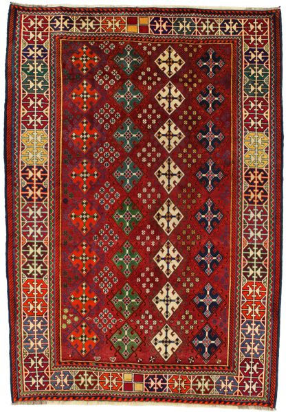 Qashqai - Shiraz Персийски връзван килим 232x155