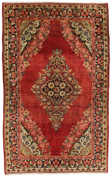 SahreBabak - Sarouk Персийски връзван килим 203x124