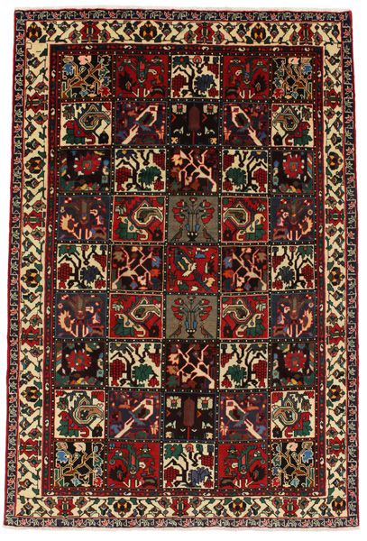 Bakhtiari - Garden Персийски връзван килим 300x201