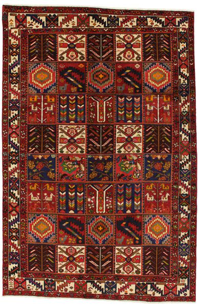 Bakhtiari - Garden Персийски връзван килим 300x197