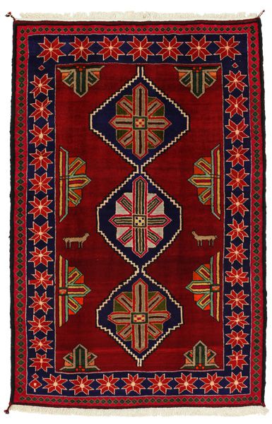 Enjelas - Hamadan Персийски връзван килим 224x147