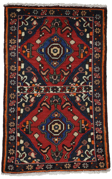 Zanjan - Hamadan Персийски връзван килим 106x65
