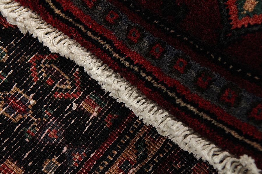 Senneh - Kurdi Персийски връзван килим 137x130 - Снимка 5