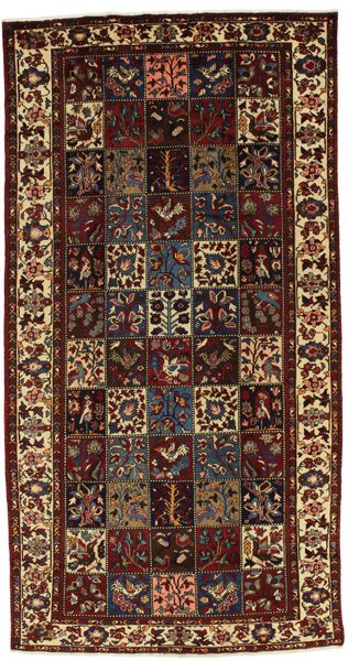 Bakhtiari Персийски връзван килим 300x158