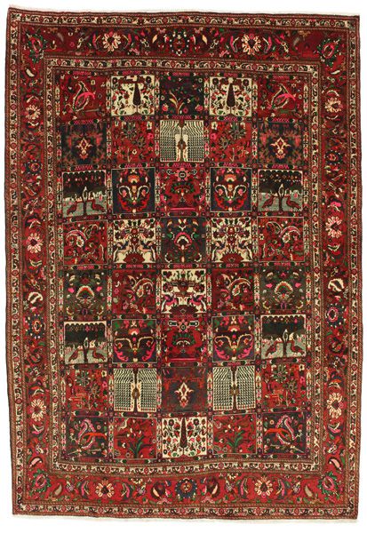 Bakhtiari Персийски връзван килим 315x215