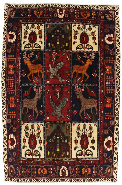 Bakhtiari Персийски връзван килим 228x147