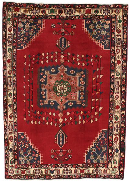 Afshar - Sirjan Персийски връзван килим 243x168