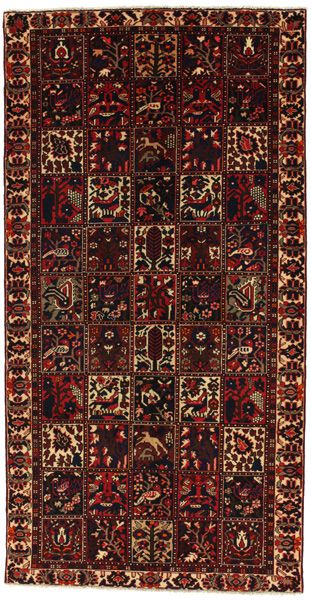 Bakhtiari Персийски връзван килим 305x156