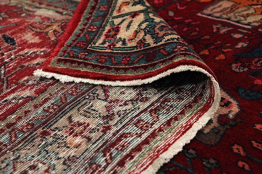Koliai - Kurdi Персийски връзван килим 334x157 - Снимка 4