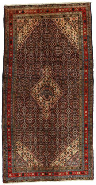 Senneh - Kurdi Персийски връзван килим 275x138