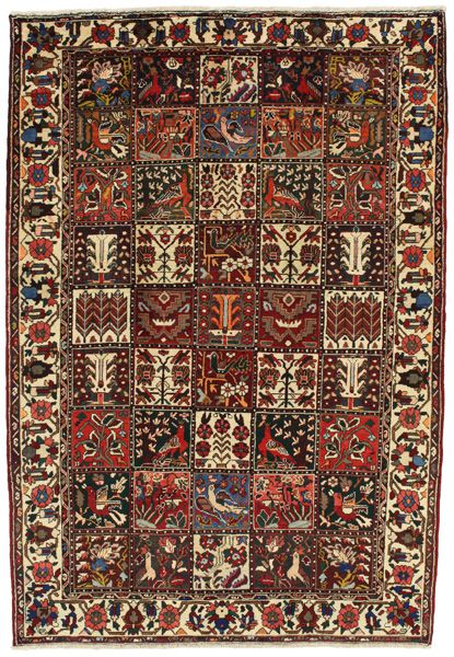 Bakhtiari Персийски връзван килим 245x168