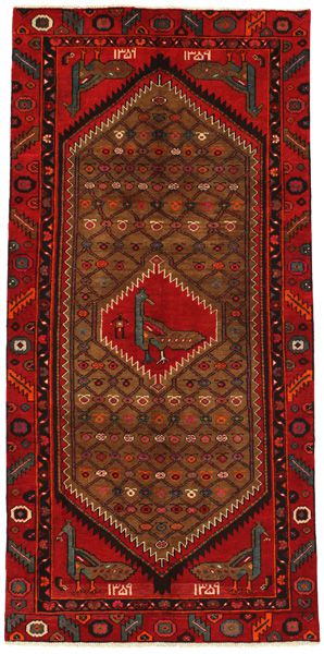Zanjan - Hamadan Персийски връзван килим 264x128