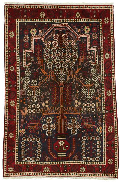 Qashqai - Shiraz Персийски връзван килим 163x107