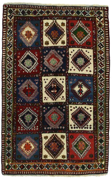 Bakhtiari - Qashqai Персийски връзван килим 167x105