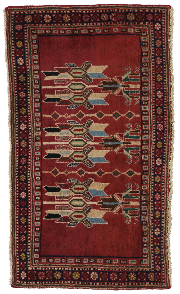 Sarouk Персийски връзван килим 53x96