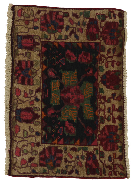 Bakhtiari Персийски връзван килим 54x90