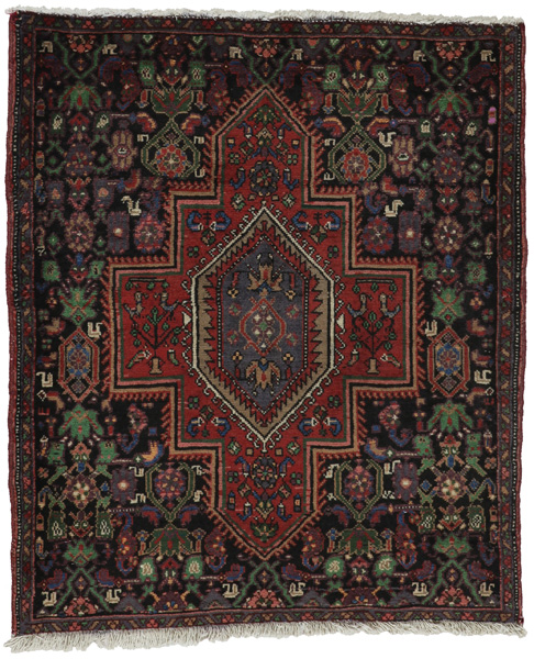 Senneh - Kurdi Персийски връзван килим 90x75