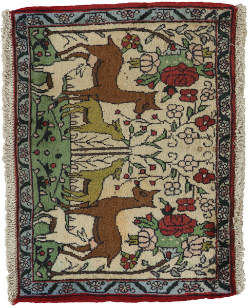 Sarouk - Farahan Персийски връзван килим 50x70