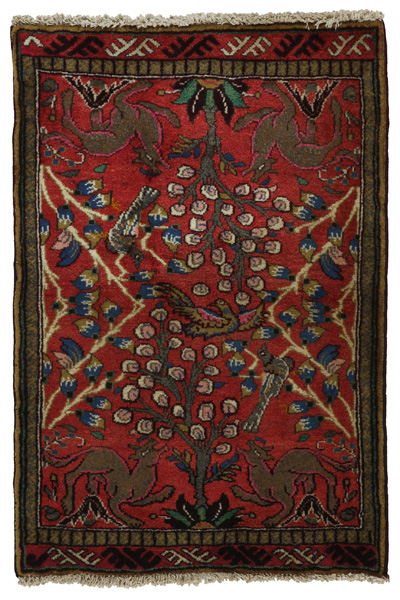 Bijar - Kurdi Персийски връзван килим 98x67