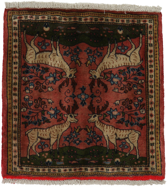 Bijar - Kurdi Персийски връзван килим 68x62