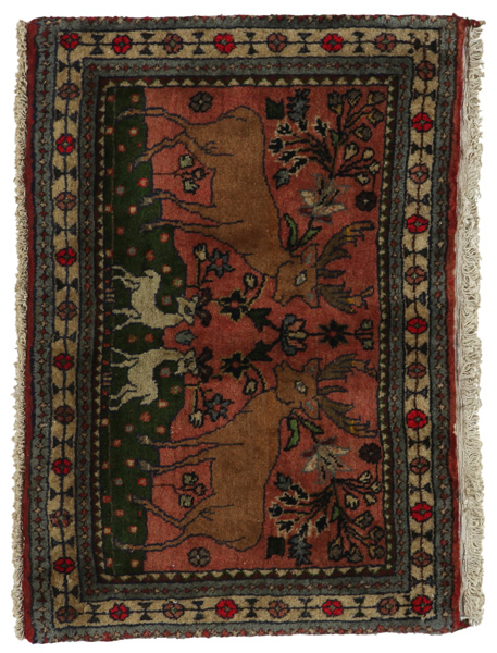 Bijar - Kurdi Персийски връзван килим 50x73