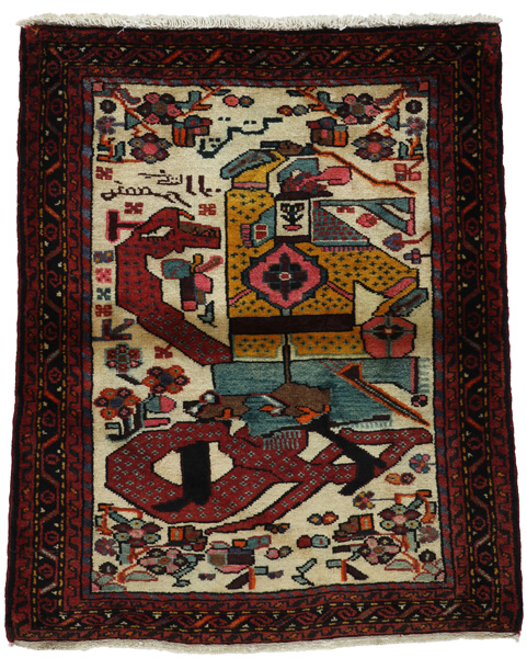 Bijar - Kurdi Персийски връзван килим 112x88