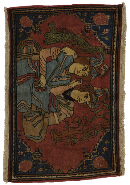 Bijar - Kurdi Персийски връзван килим 105x68