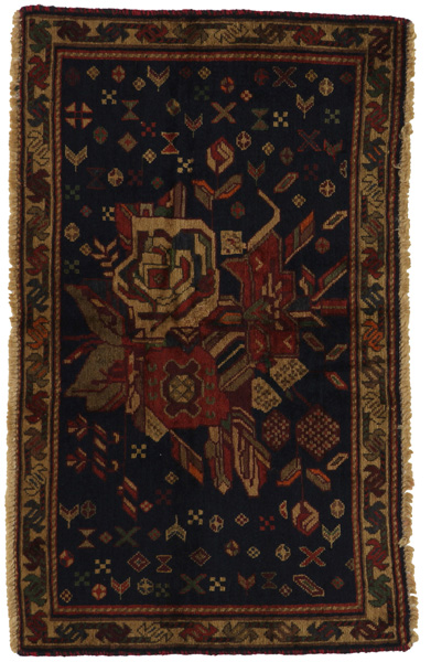 Afshar - Sirjan Персийски връзван килим 57x92