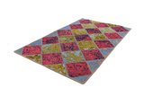 Vintage - Patchwork Персийски връзван килим 225x125 - Снимка 2