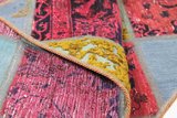 Vintage - Patchwork Персийски връзван килим 225x125 - Снимка 3