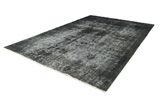 Vintage Персийски връзван килим 380x278 - Снимка 2