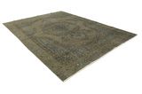 Vintage Персийски връзван килим 374x264 - Снимка 1