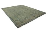 Vintage Персийски връзван килим 396x305 - Снимка 1