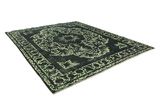 Vintage Персийски връзван килим 373x308 - Снимка 1