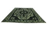 Vintage Персийски връзван килим 373x308 - Снимка 3