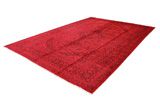 Vintage - Kashan Персийски връзван килим 405x285 - Снимка 2