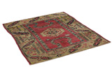 Turkish Турски връзван килим 153x124 - Снимка 1